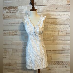 NWT Lilly Pulitzer size 0 Phoebe dress in resort white